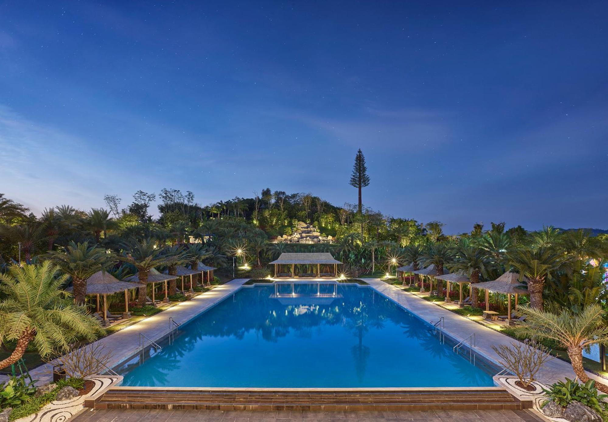 Doubletree By Hilton Lingshui Hot Spring Otel Dış mekan fotoğraf